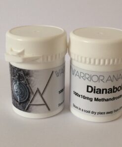 Warrior Anabolics Dianabol 100 x 10mg