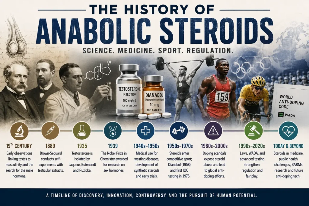 history of anabolic steroids